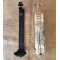 Vintage Empty Fire Extinguisher with Bracket